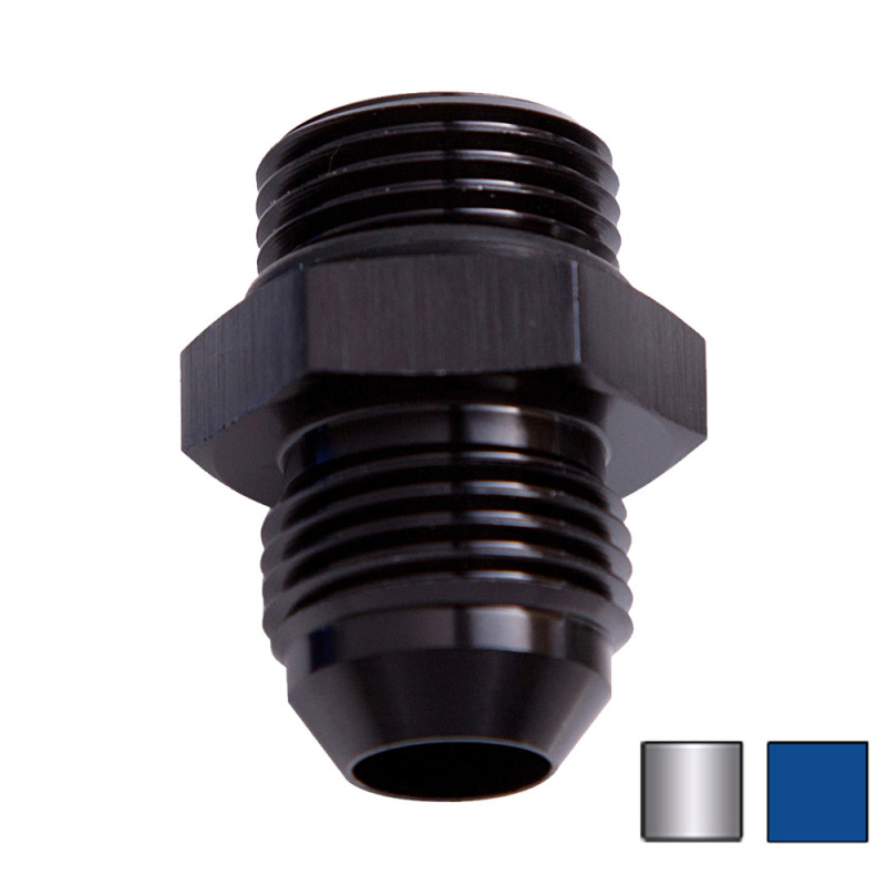 Purchase BLACK Aluminum -12 AN 12AN Flare To -10 ORB O Ring Boss Adapter An Fitting Orb I2898330